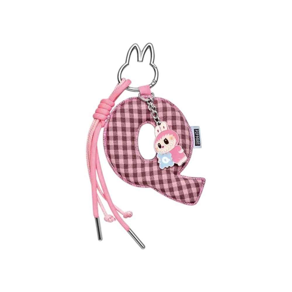 POP MART Labubu "Q" CONFIRMED LETTER KEYCHAIN PENDANT The Monsters Pin For Love!